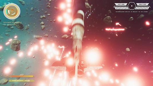 模拟幻想太空射击游戏视频的预览图