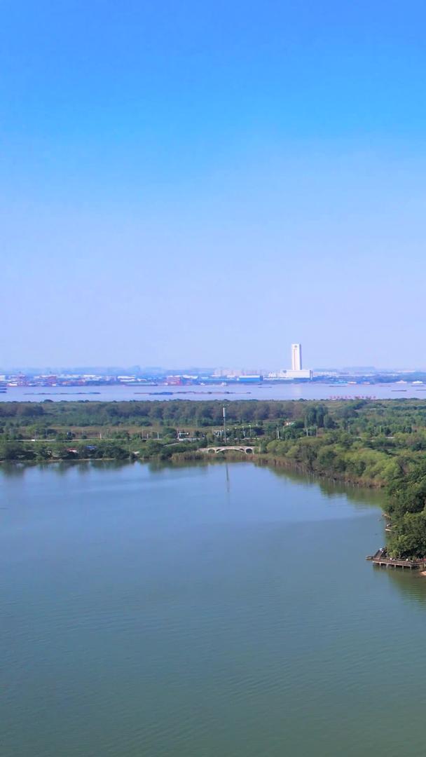 焦山风景区航拍镇江市5A景区视频的预览图