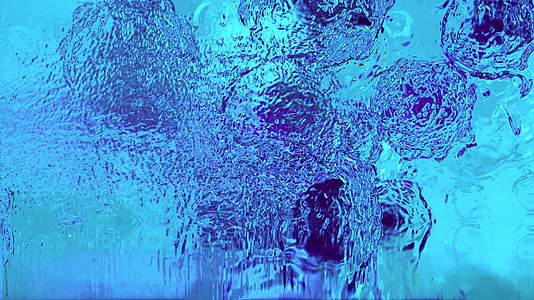 在冷冻状态下受损和分解的癌细胞动画视频的预览图