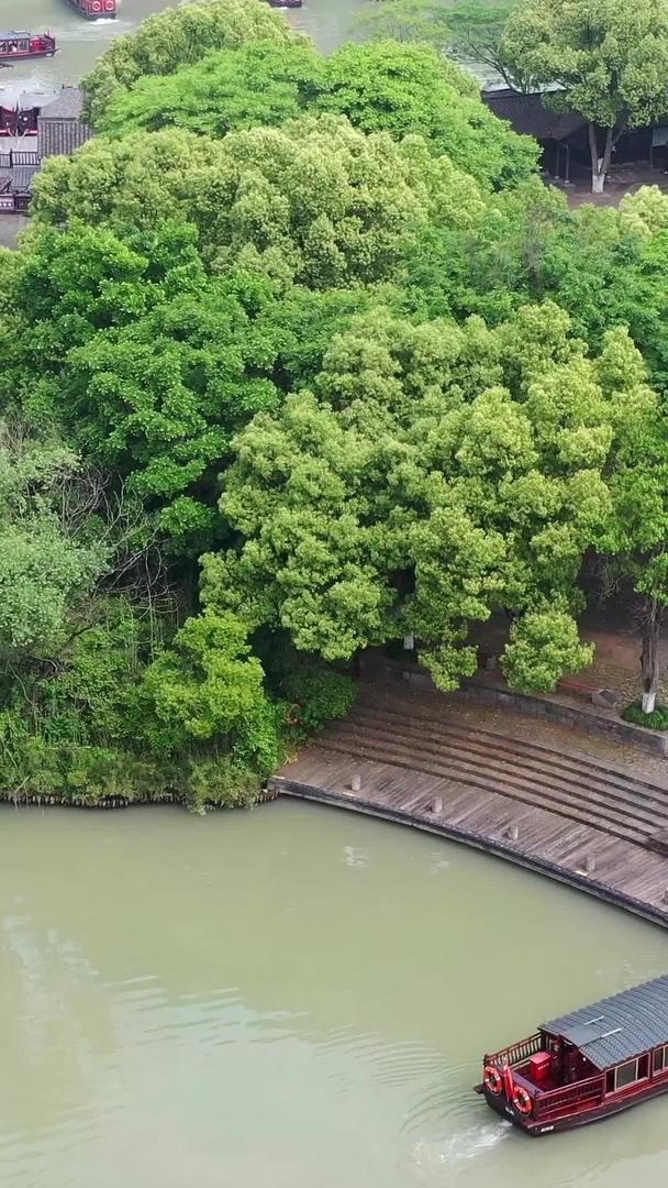 杭州西溪湿地航拍视频视频的预览图