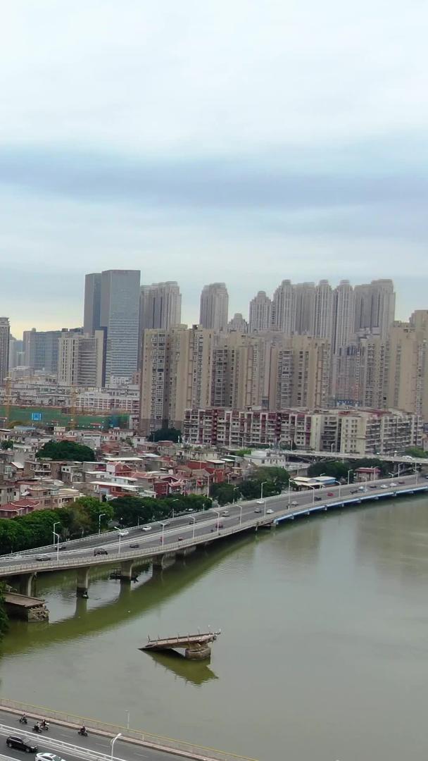 福建泉州城市航拍天际线风景视频视频的预览图