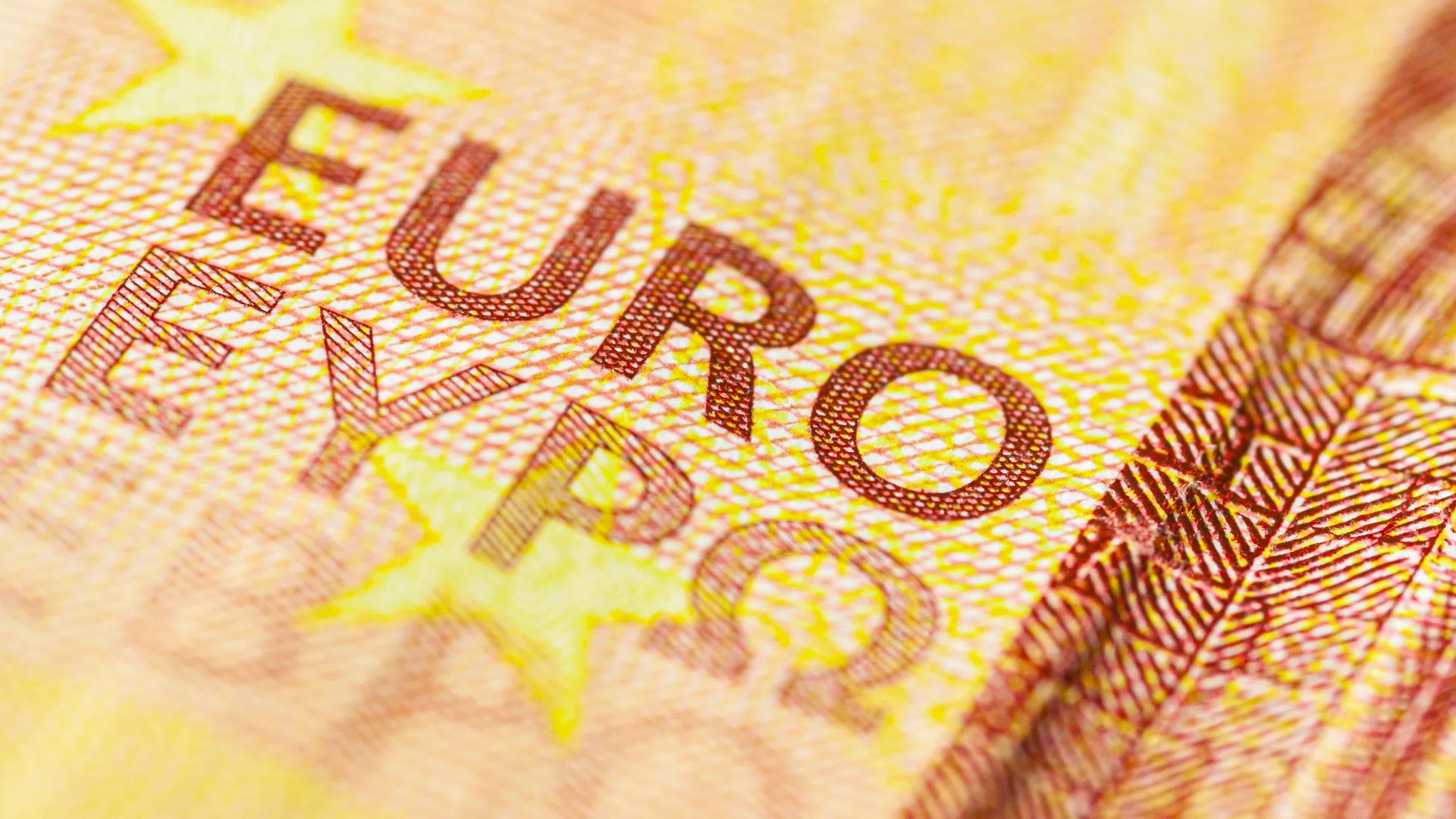 欧元货币停止运动动画视频的预览图