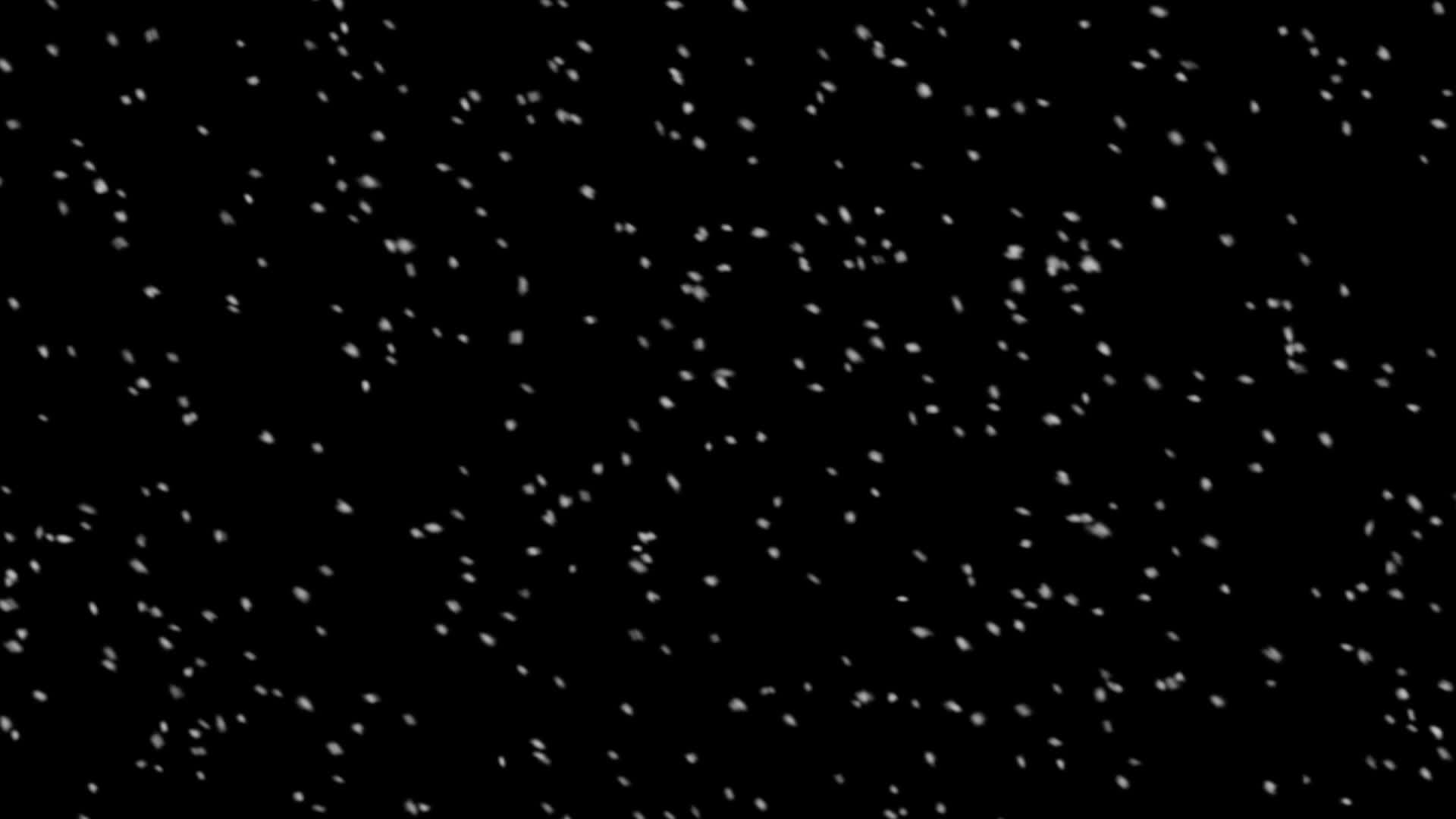 黑色背景的黑色雪球从上面落下hd视频的预览图