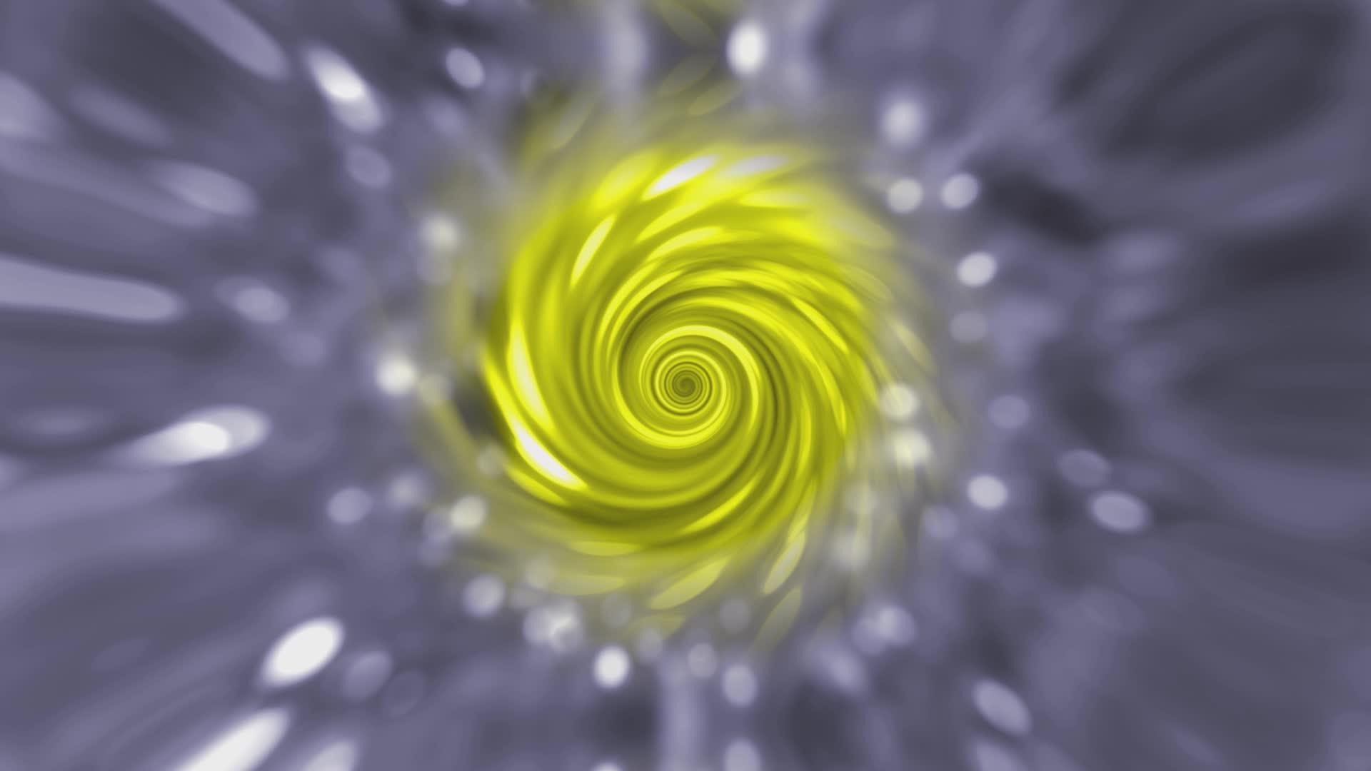 黄色灰色背景抽象旋转纹理视频的预览图