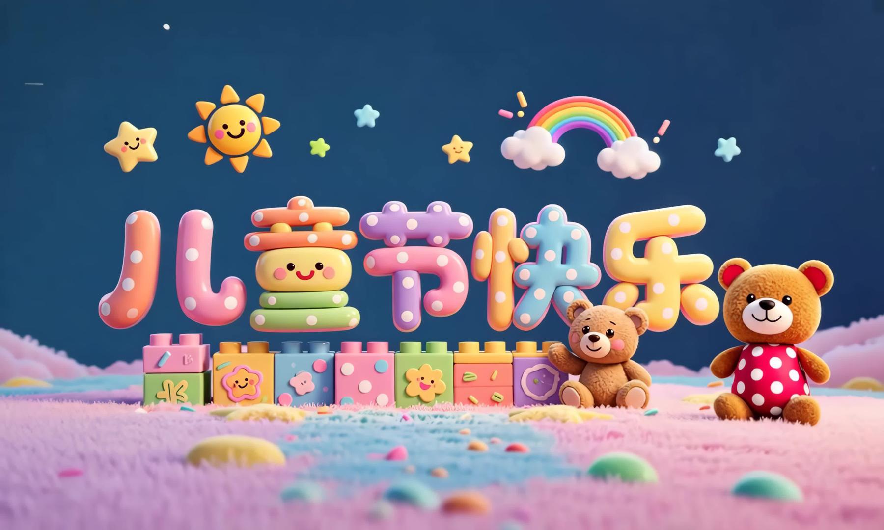 超高清六一儿童节视频素材4k视频的预览图