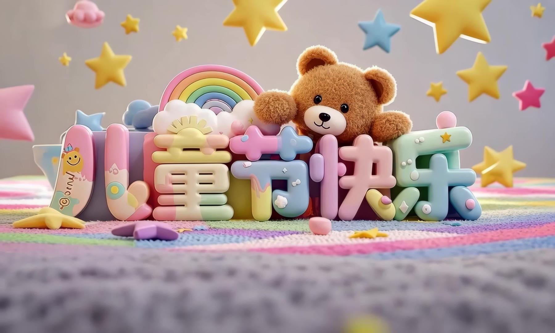 超高清六一儿童节视频素材4k视频的预览图