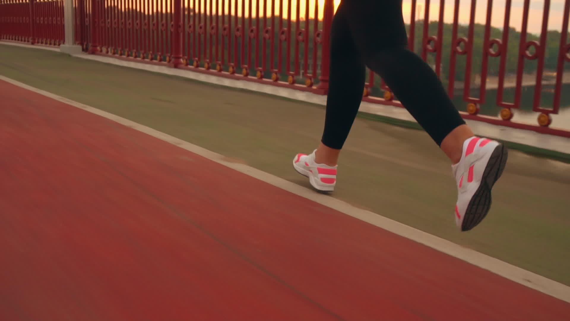 奔跑在桥上视频的预览图