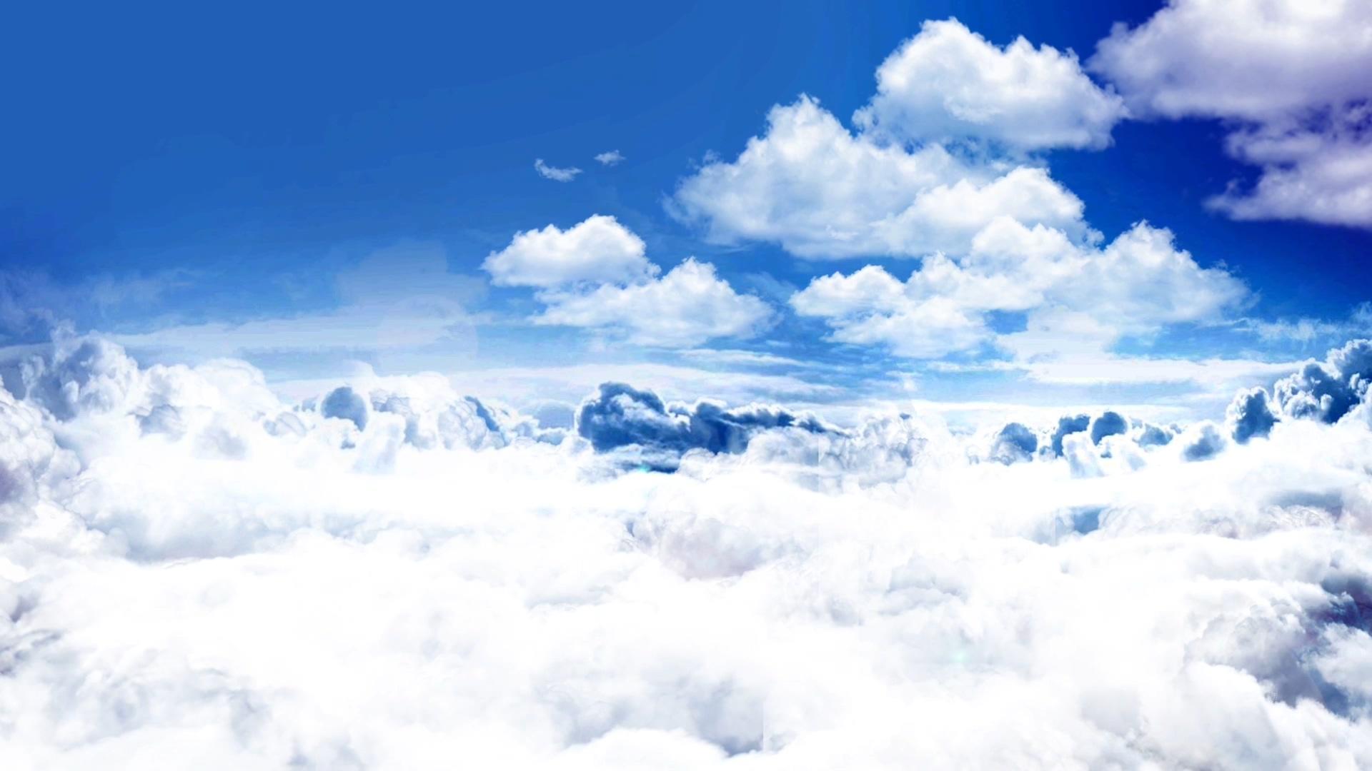 云层穿梭背景视频的预览图