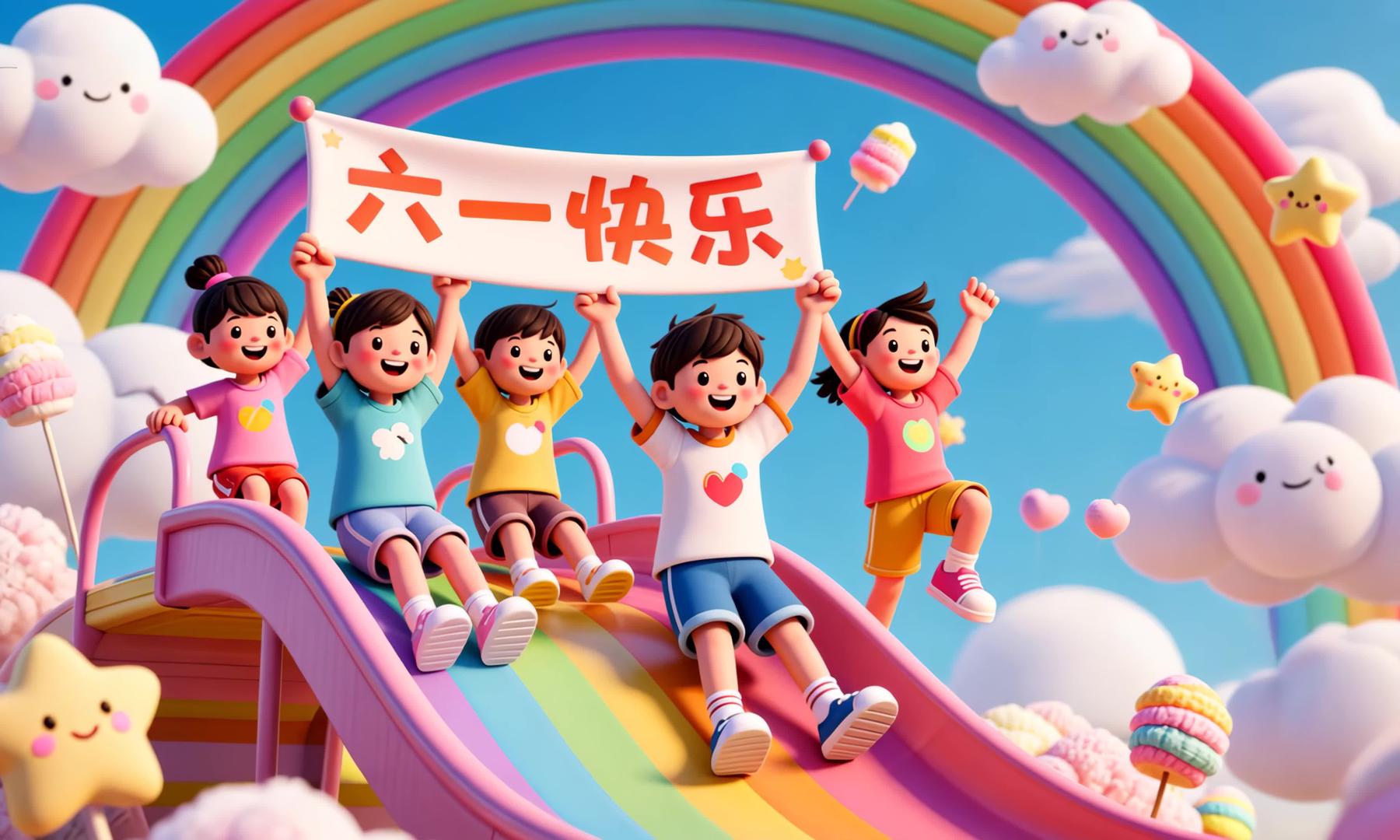 超高清六一儿童节视频素材4k视频的预览图