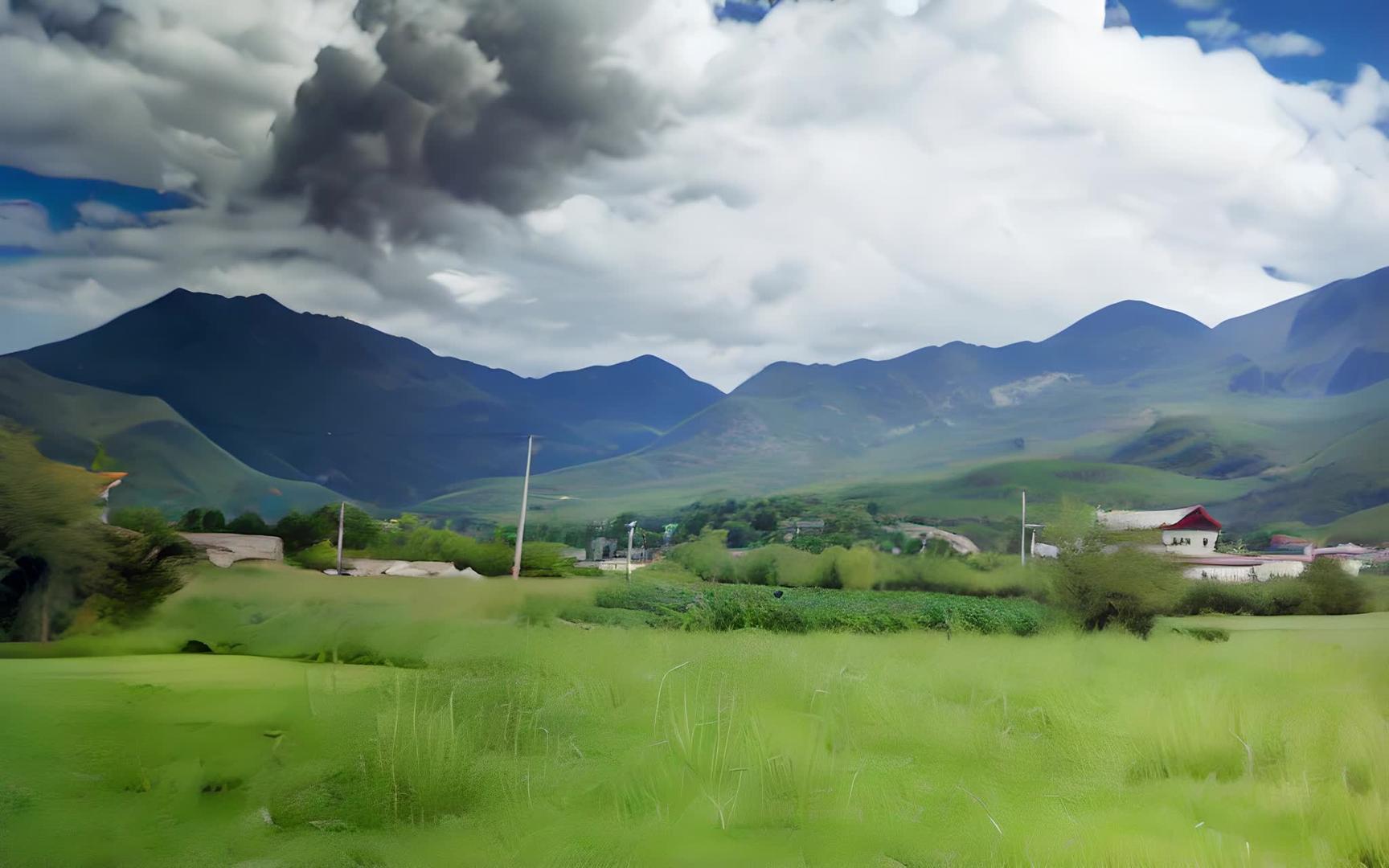 香格里拉普达措国家地理公园春景视频的预览图