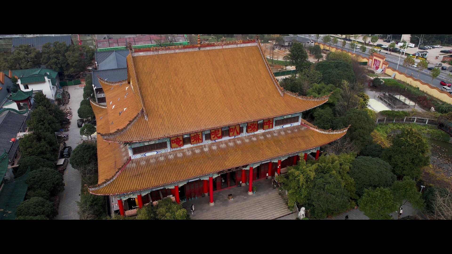 长沙开福寺风光视频的预览图