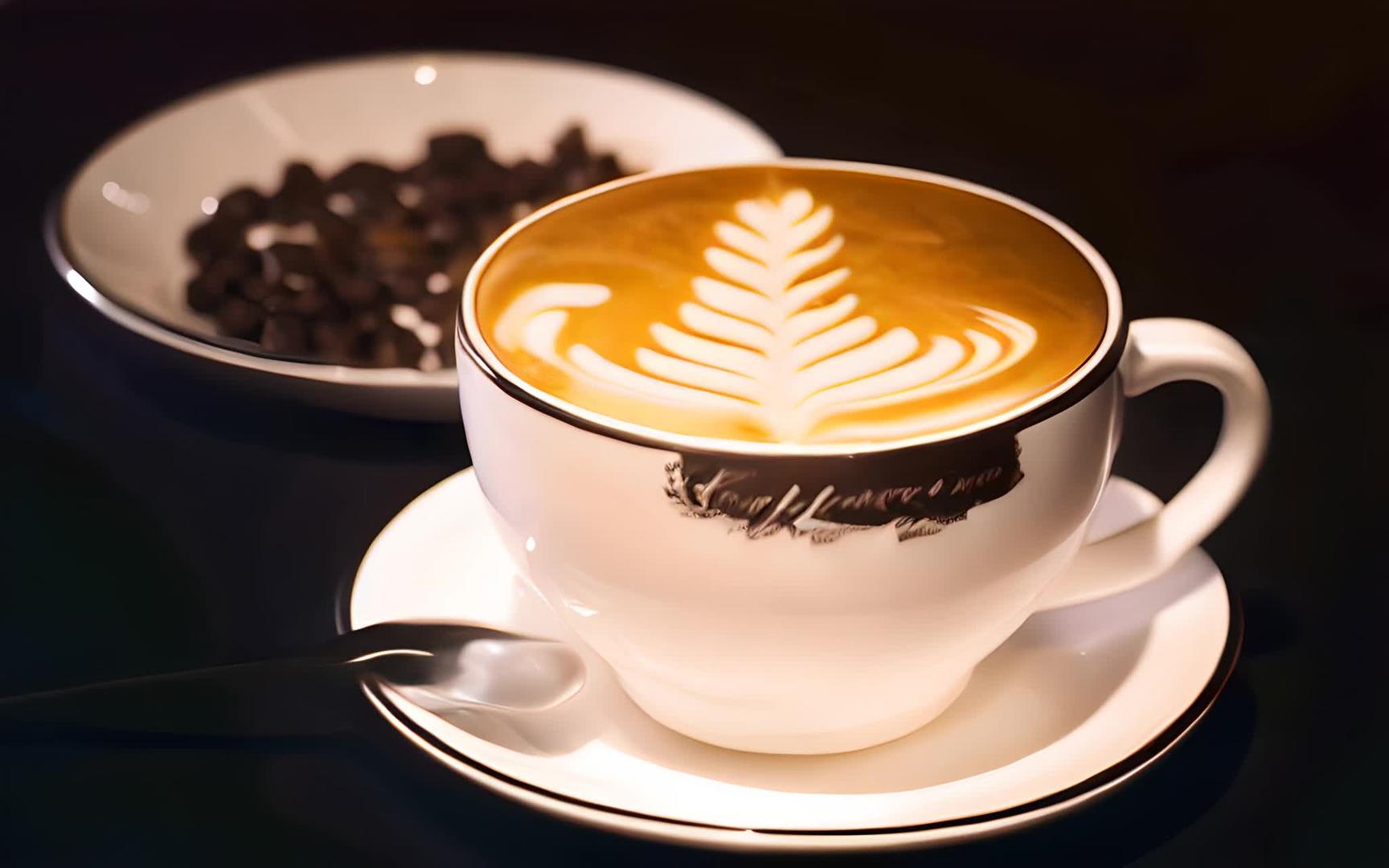 卡布奇诺咖啡视频的预览图