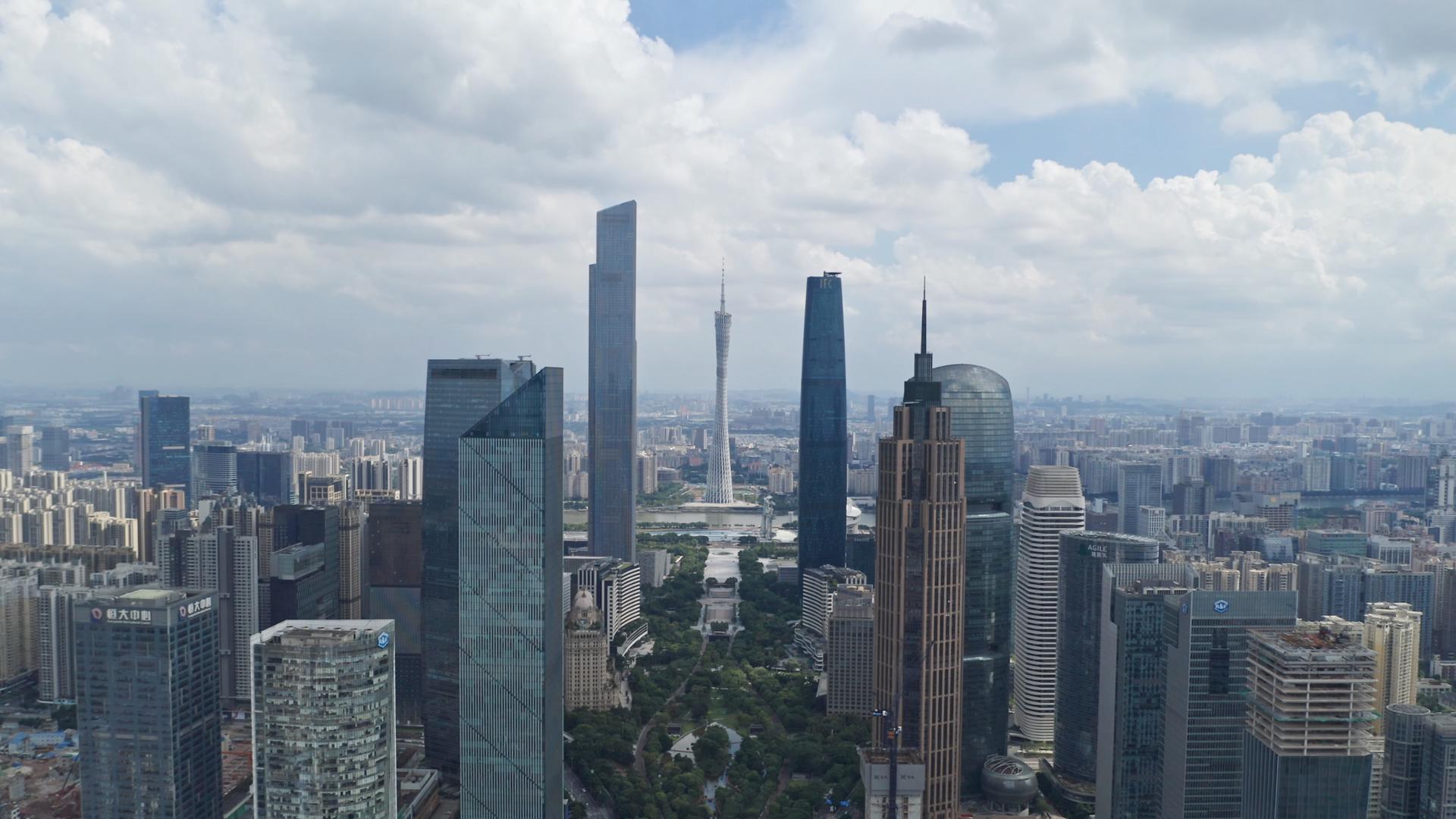 广州城市中轴线视频的预览图