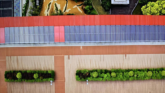 中国馆楼顶花园视频的预览图