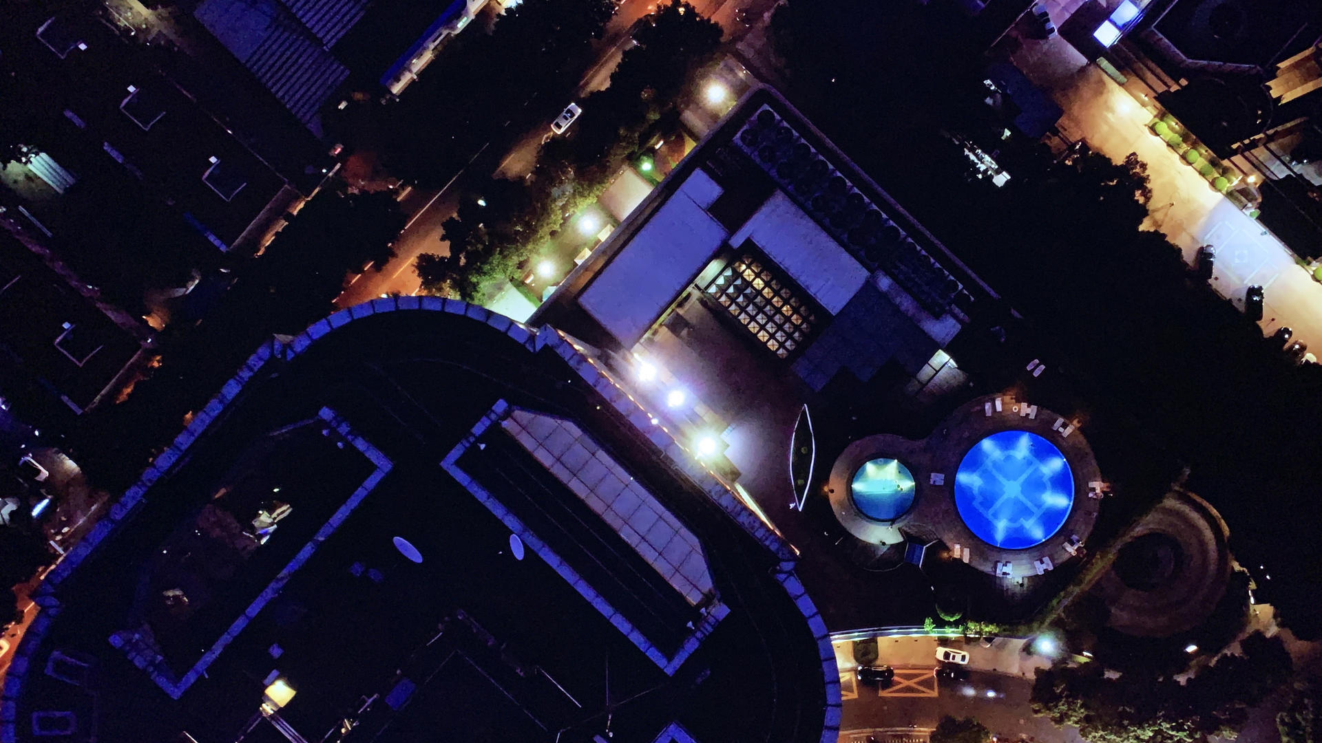 上海九六广场俯瞰视频的预览图