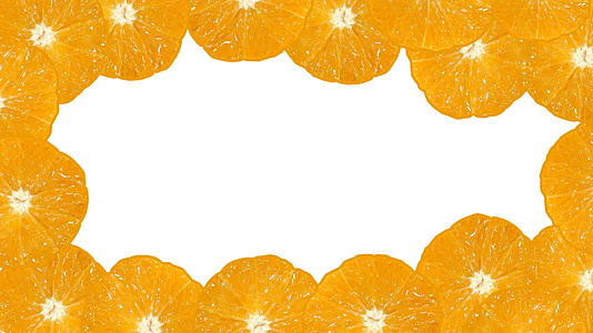 背景背景为移动橙色的白色视频的预览图