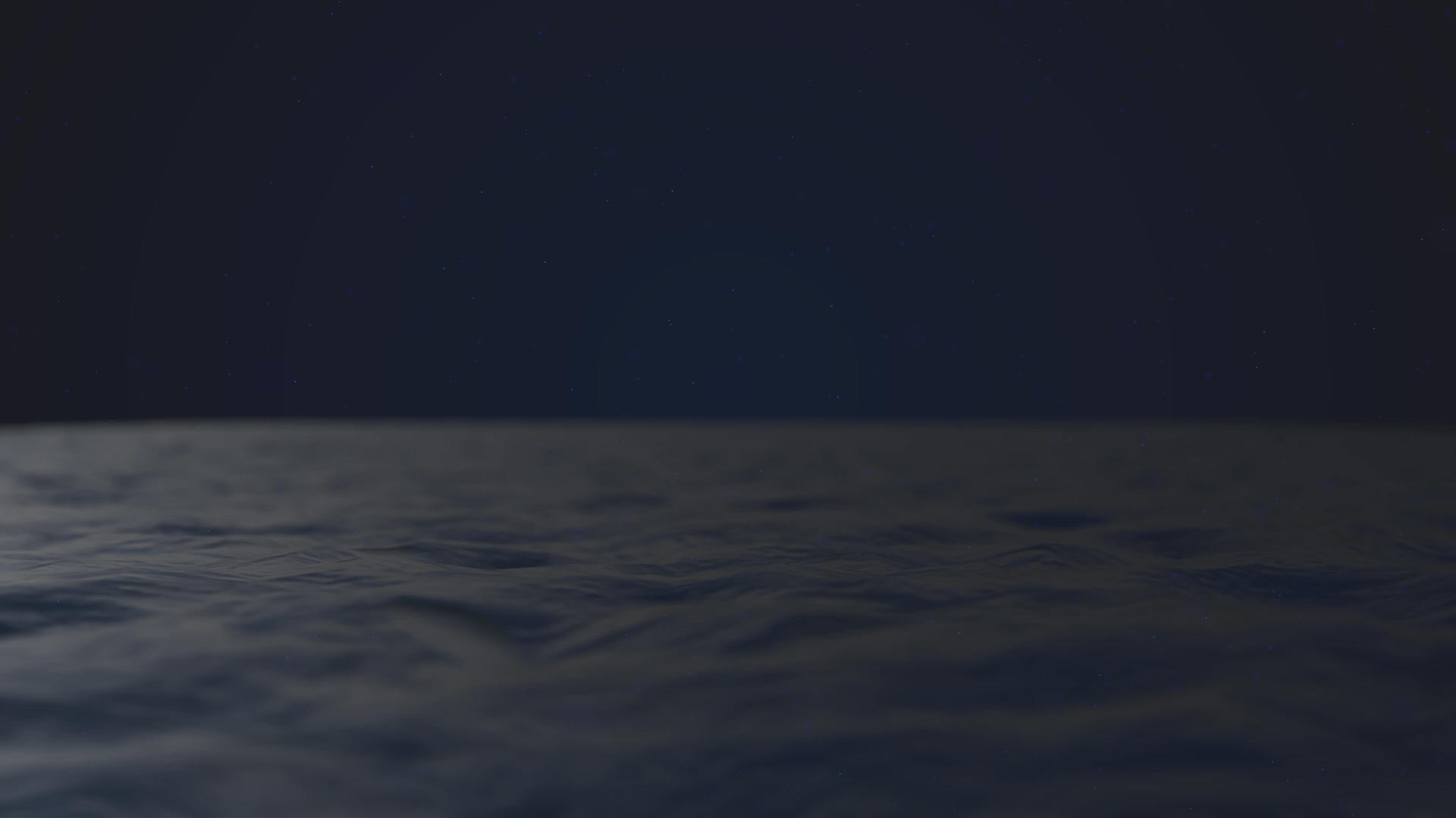 黄昏时的黑水晚上在海边的暮光之城抽象背景3d渲染与水线视频的预览图