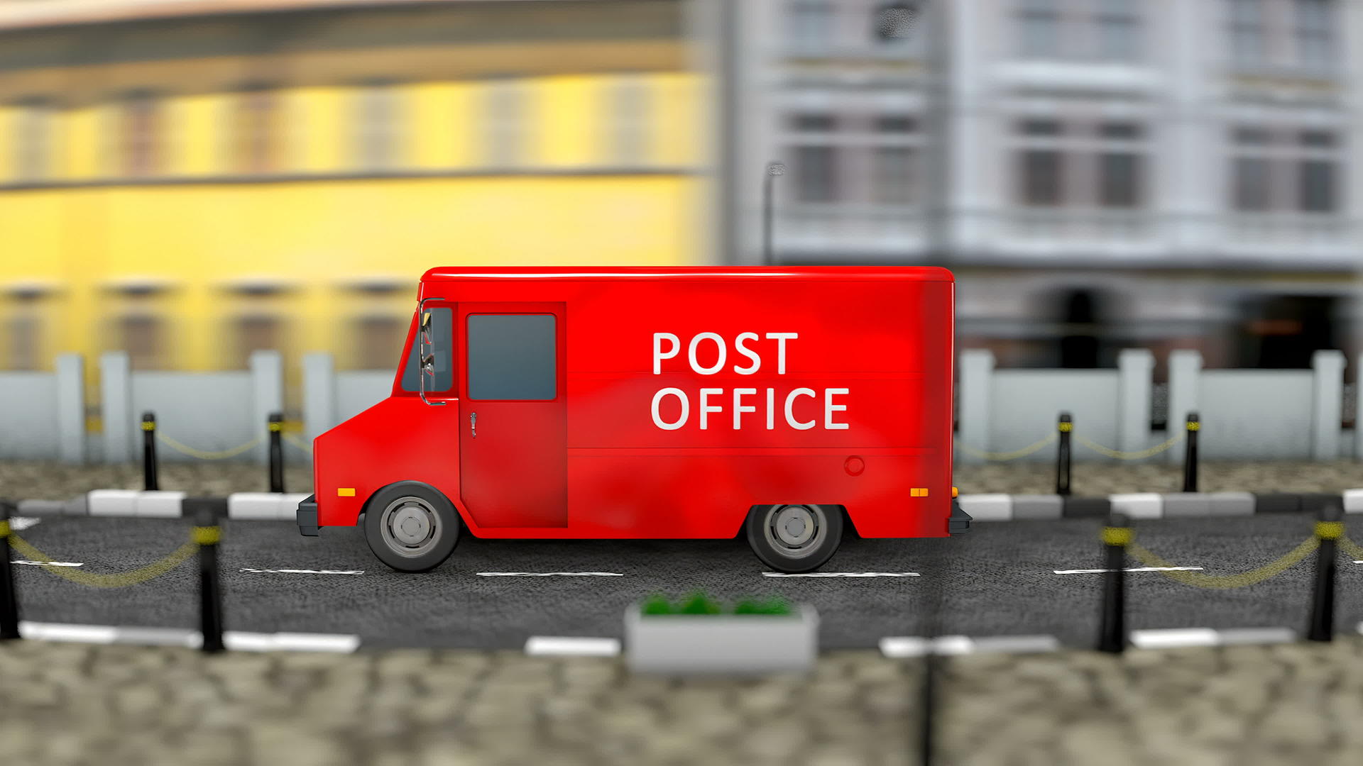 邮局送货服务车视频的预览图