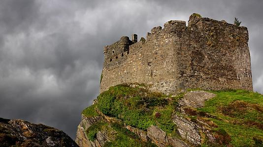 古城堡废墟视频的预览图