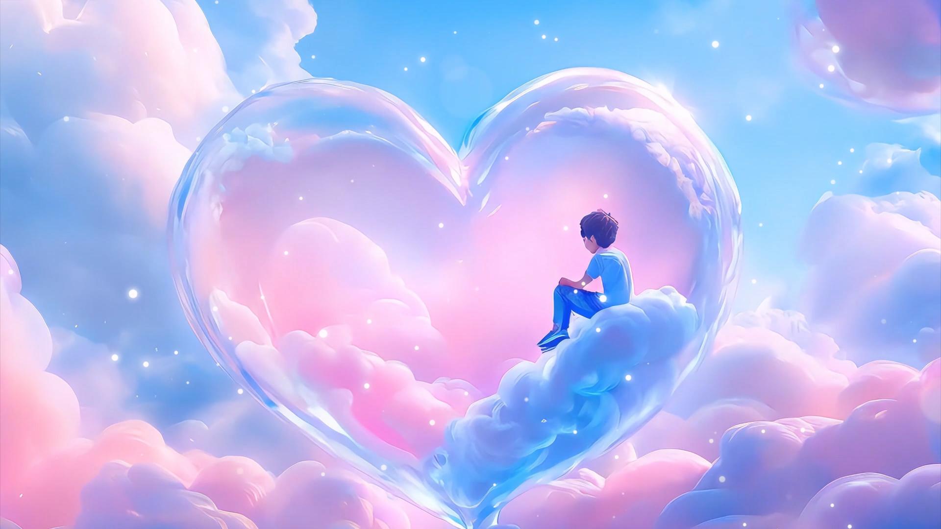 简洁温馨感恩节mp4背景视频视频的预览图