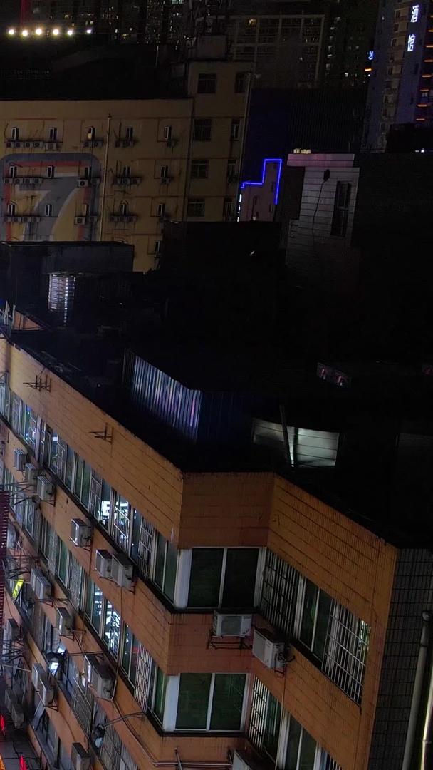湖南长沙黄兴步行街夜景视频视频的预览图