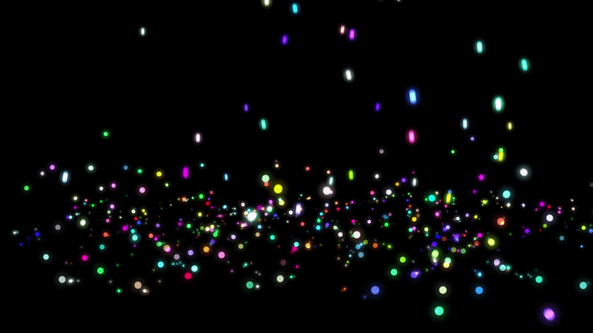 彩色粒子光雨抽象视频的预览图