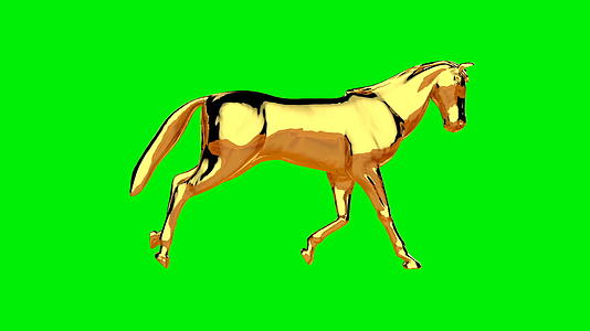 金马奔驰无缝环环绿屏视频的预览图