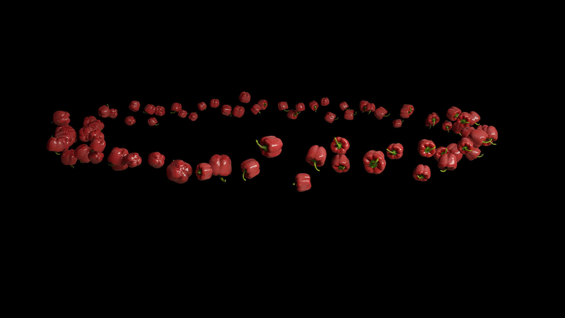 胡椒无缝环阿尔法频道视频的预览图
