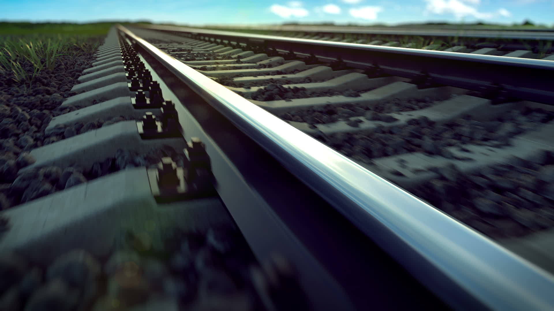 铁路闭路环3D动画视频的预览图