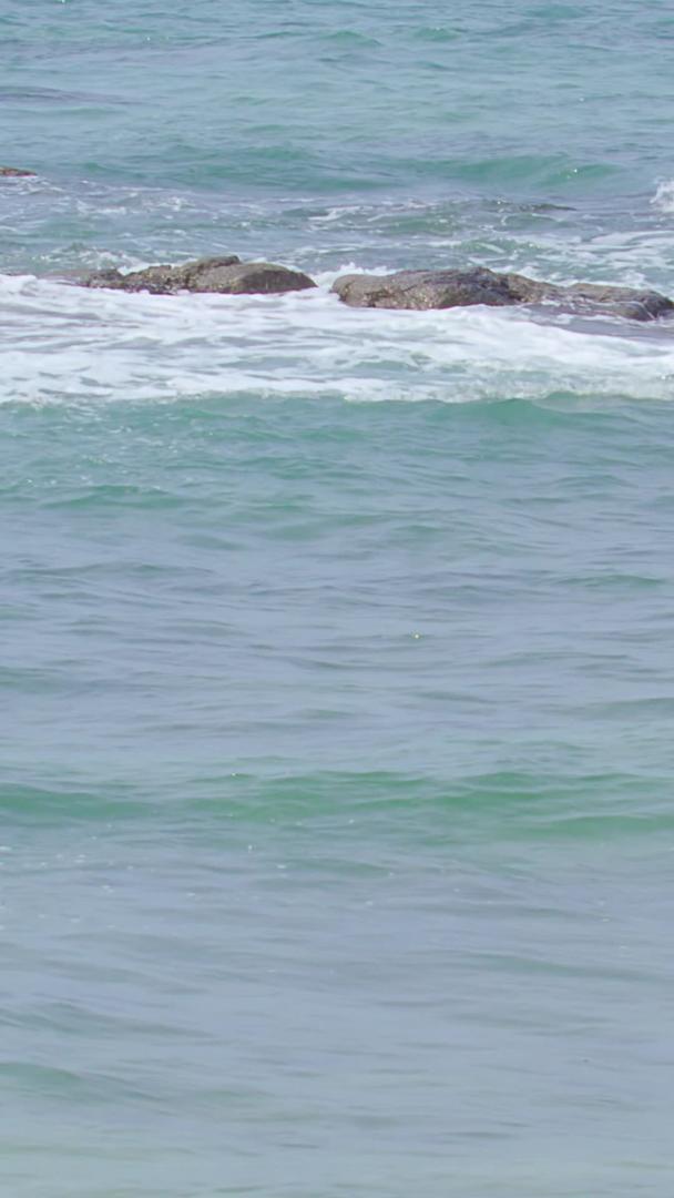 岸边的海浪视频的预览图