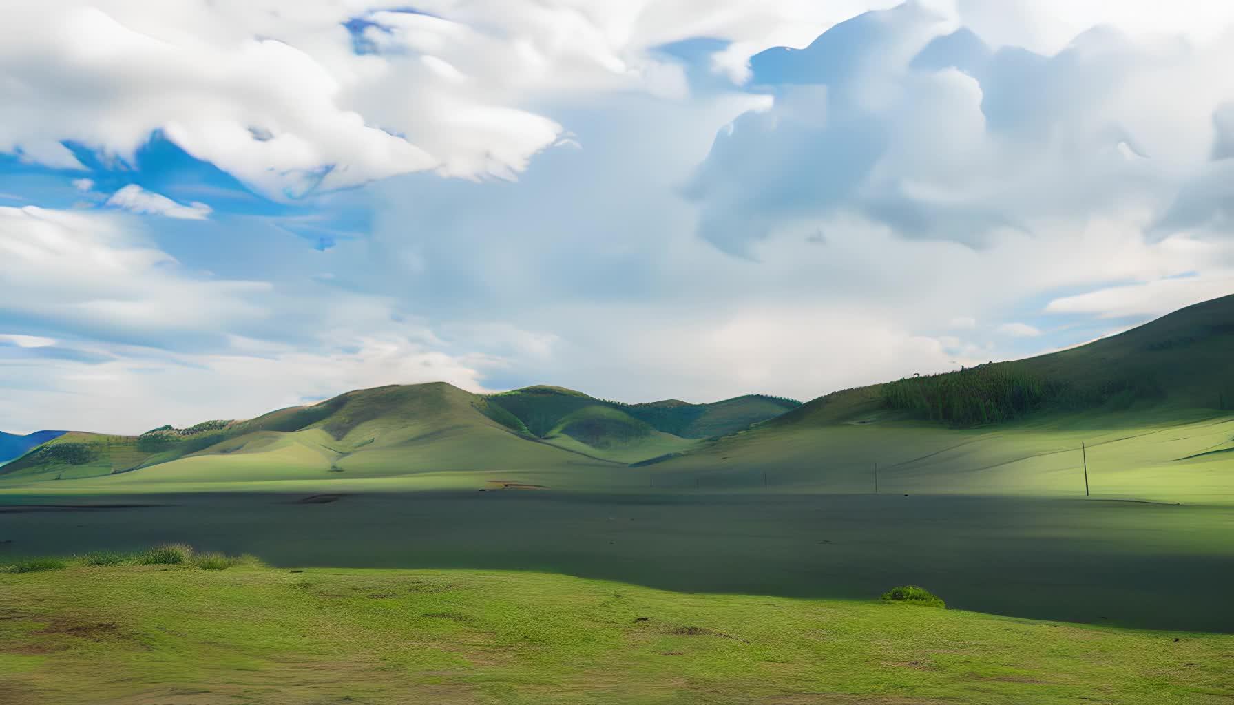 蒙古大草原视频的预览图