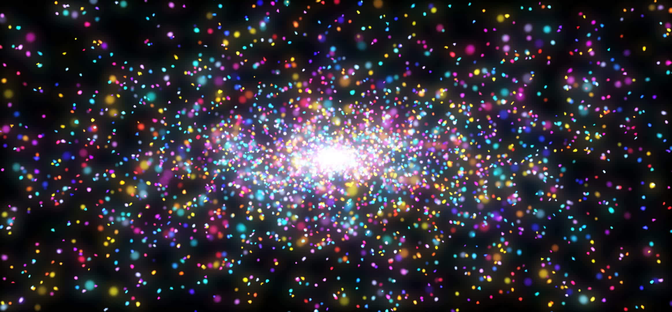星系星色颗粒视频的预览图