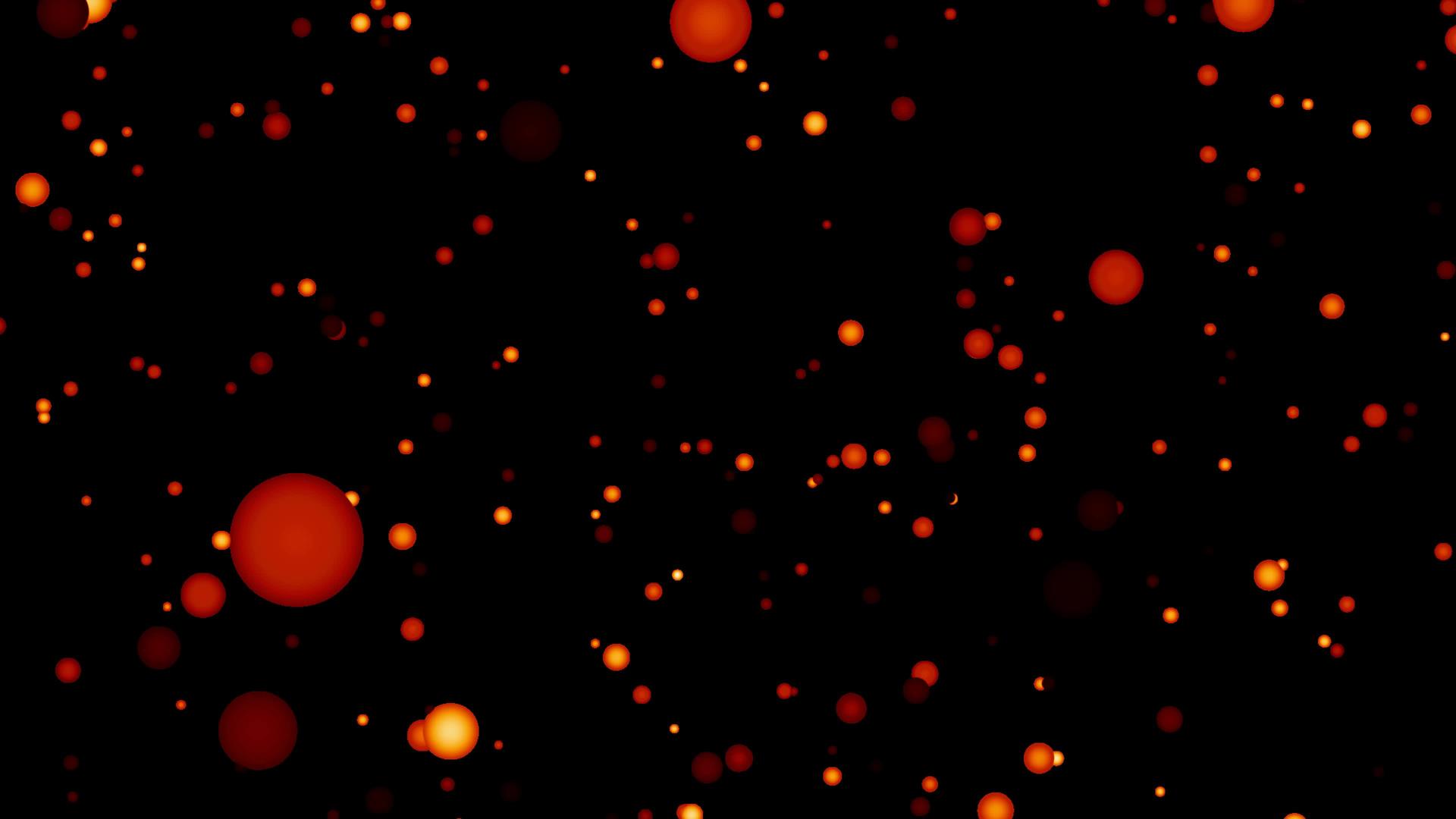 闪光球红色橙色火焰音调颜色爆炸和随机飞行视频的预览图