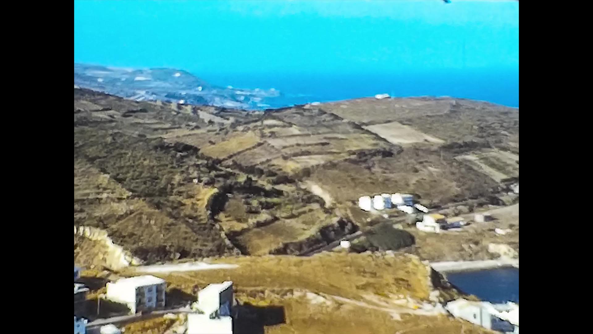 1974年8月4日Alghero海和岩石海岸图视频的预览图