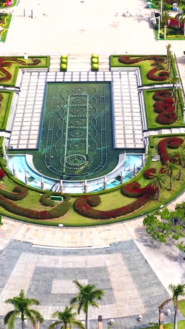 厦门白鹭洲音乐喷泉广场视频的预览图