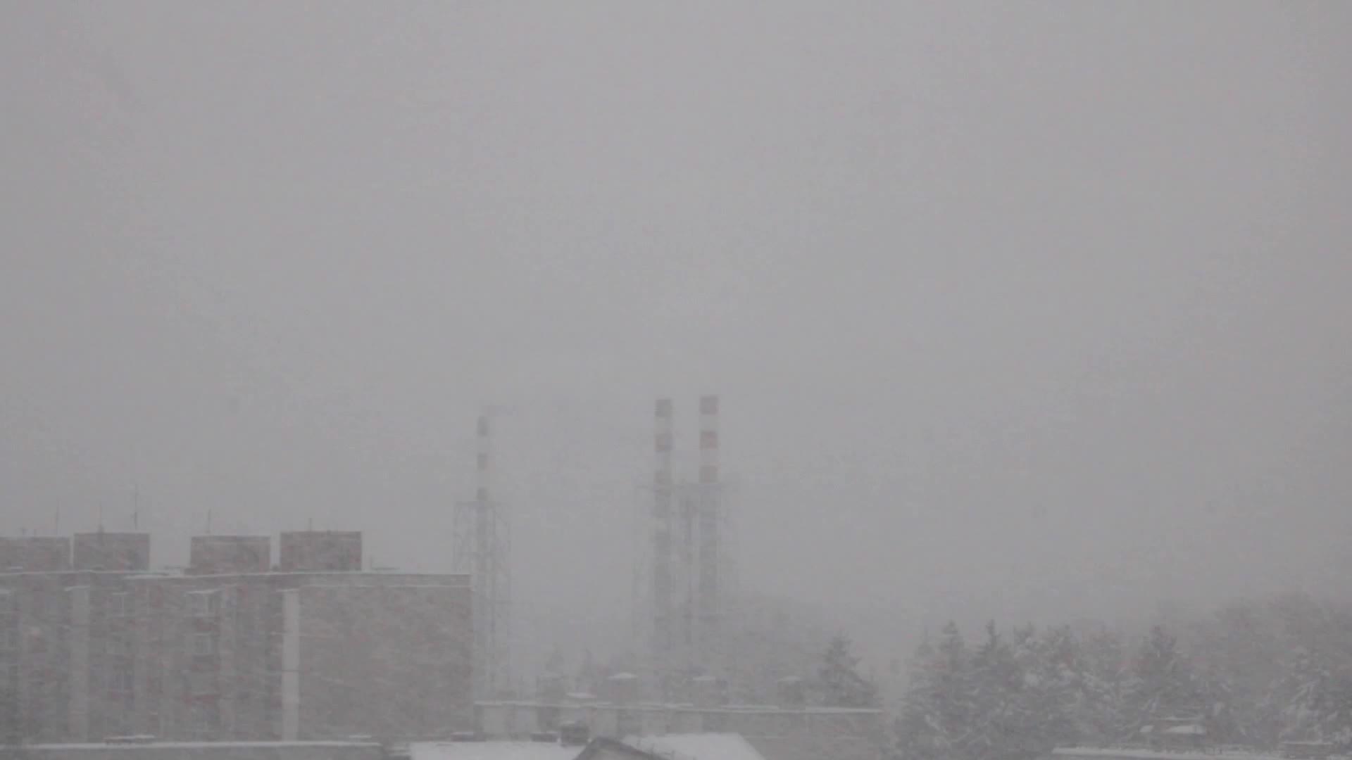 欧洲的暴雪和严重的霜冻天气不好视频的预览图
