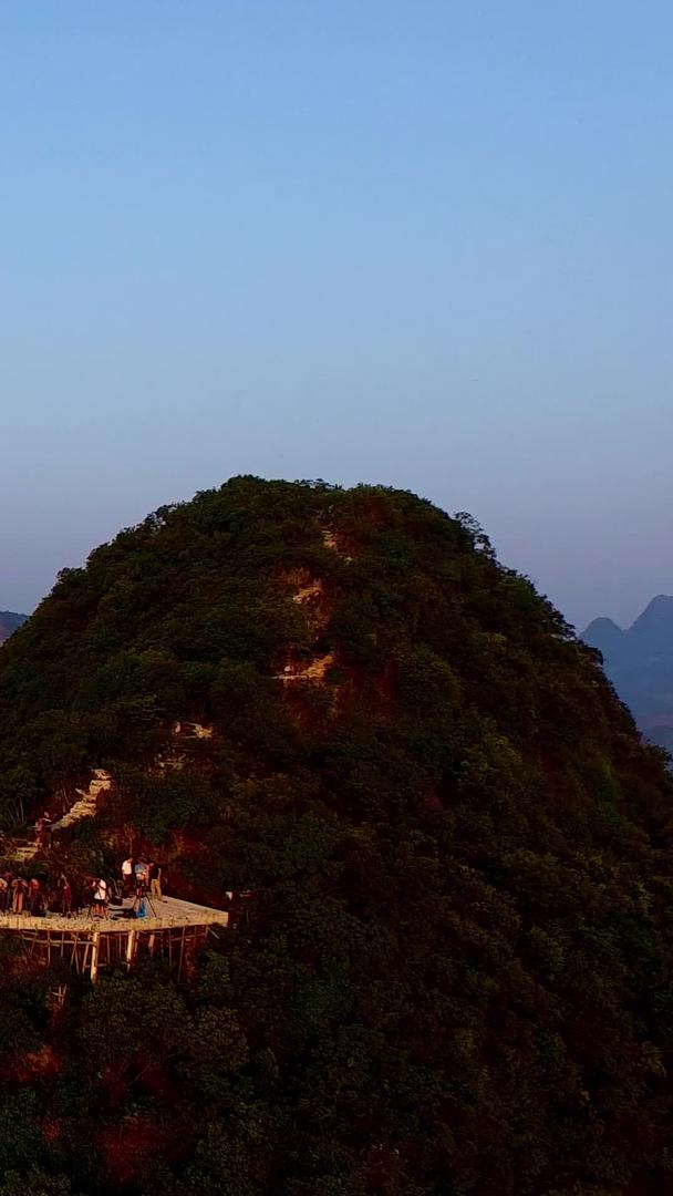 桂林景观观景台航拍视频的预览图