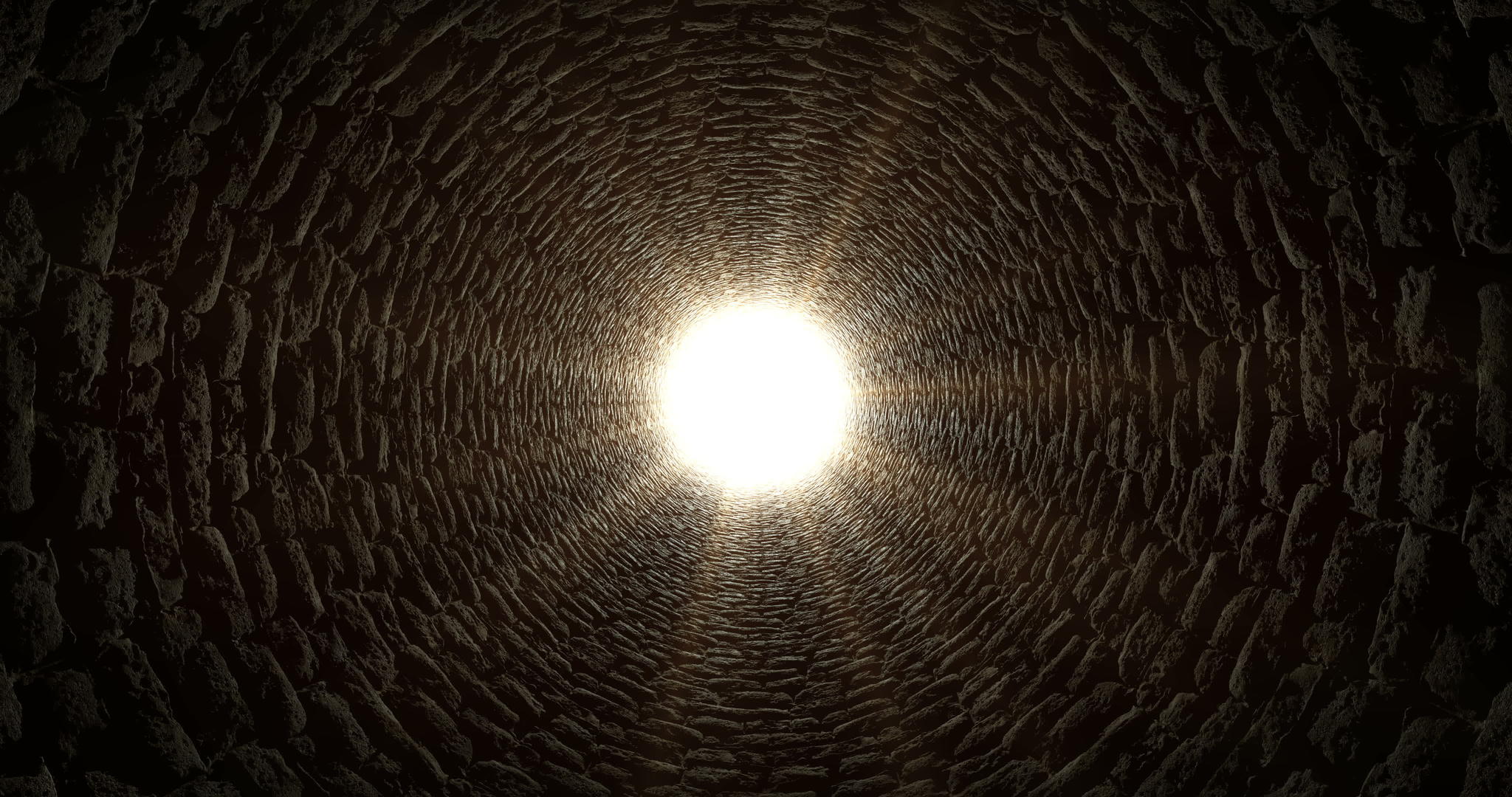 光线3穿过隧道D环形动画视频的预览图