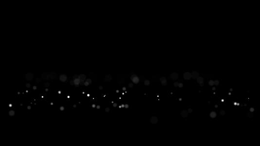 白色hd黑色背景上的球闪闪发光视频的预览图