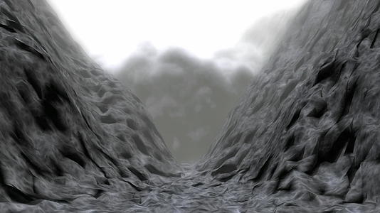 峡谷雪崩抽象三德视频的预览图