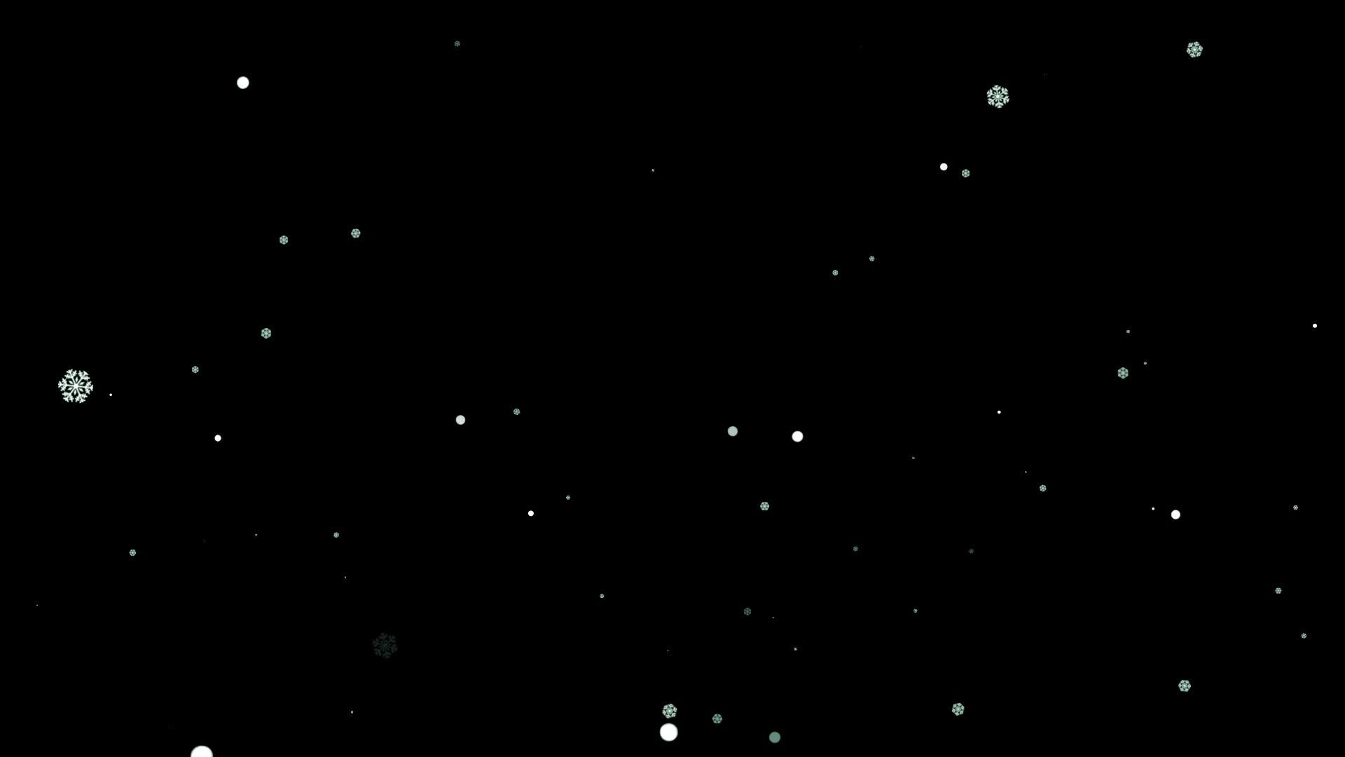 黑色背景下的纹理雪花视频的预览图