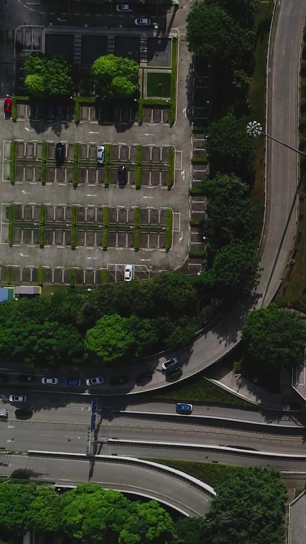 深南大道高清航拍深圳大学站轨道交通视频的预览图