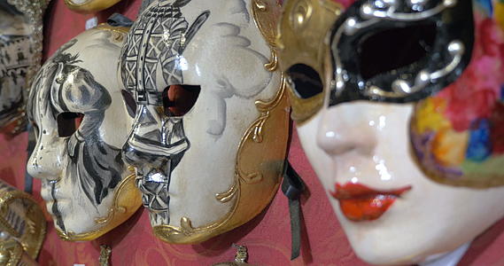威尼特人的狂欢节面具是手工制作的视频的预览图