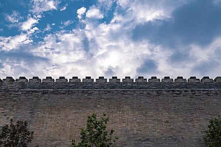 8K北京古建筑护城墙视频的预览图