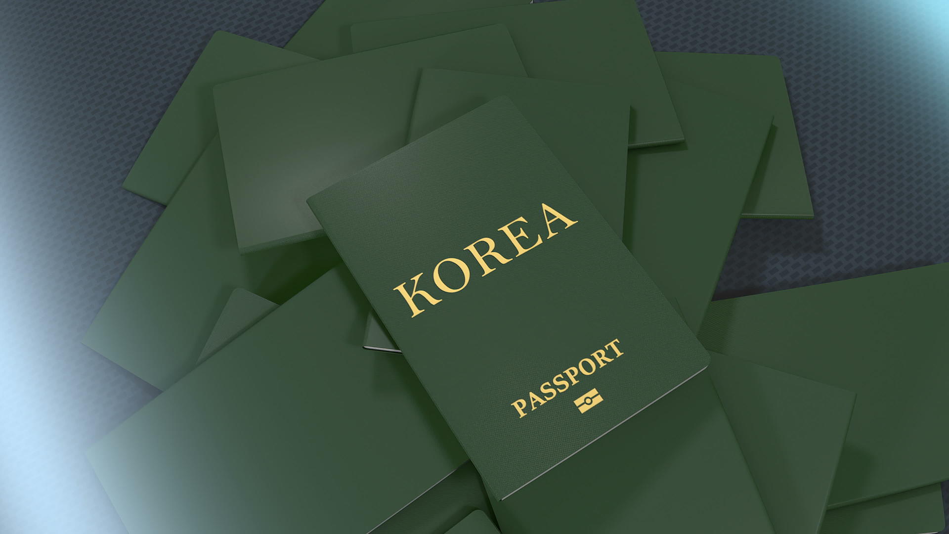 制作韩国旅行护照的艺术家视频的预览图