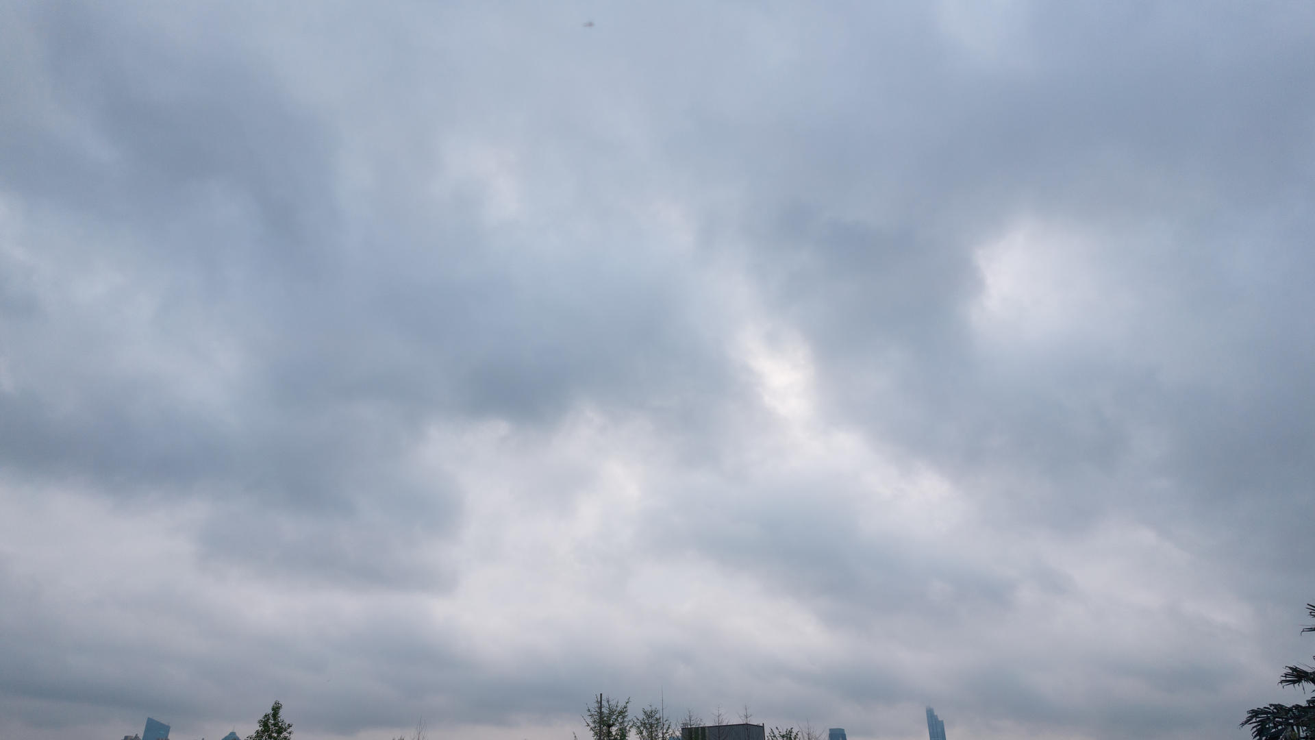 延时摄影城市快速流动的云海气候自然4k素材视频的预览图