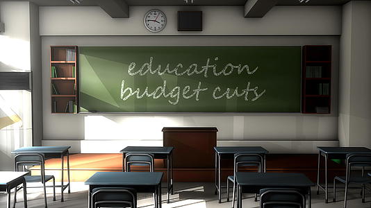 课堂黑板文字教育预算减少视频的预览图