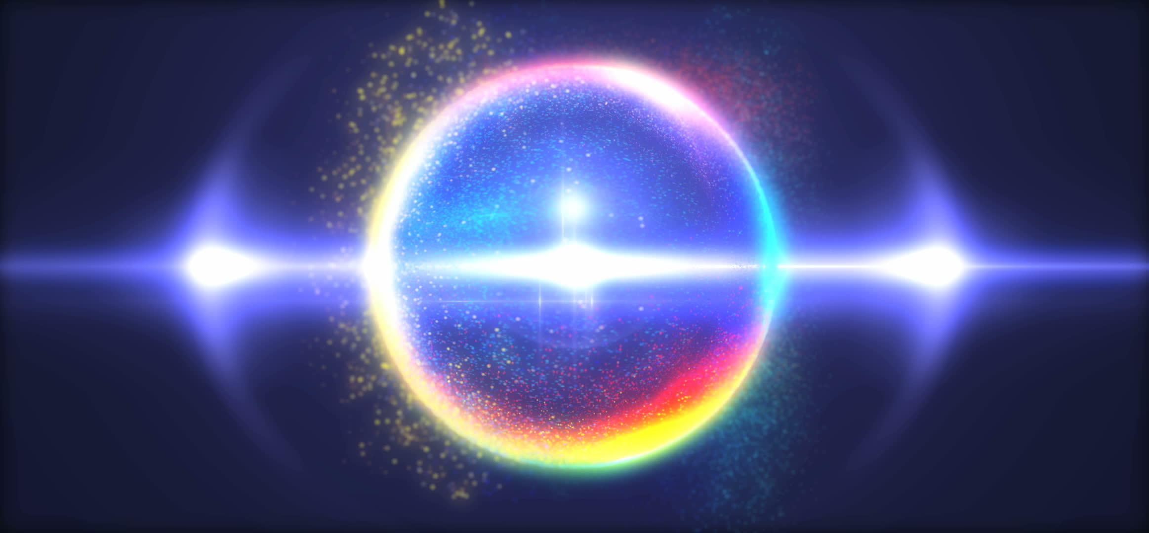 行星粒子光运动视频的预览图