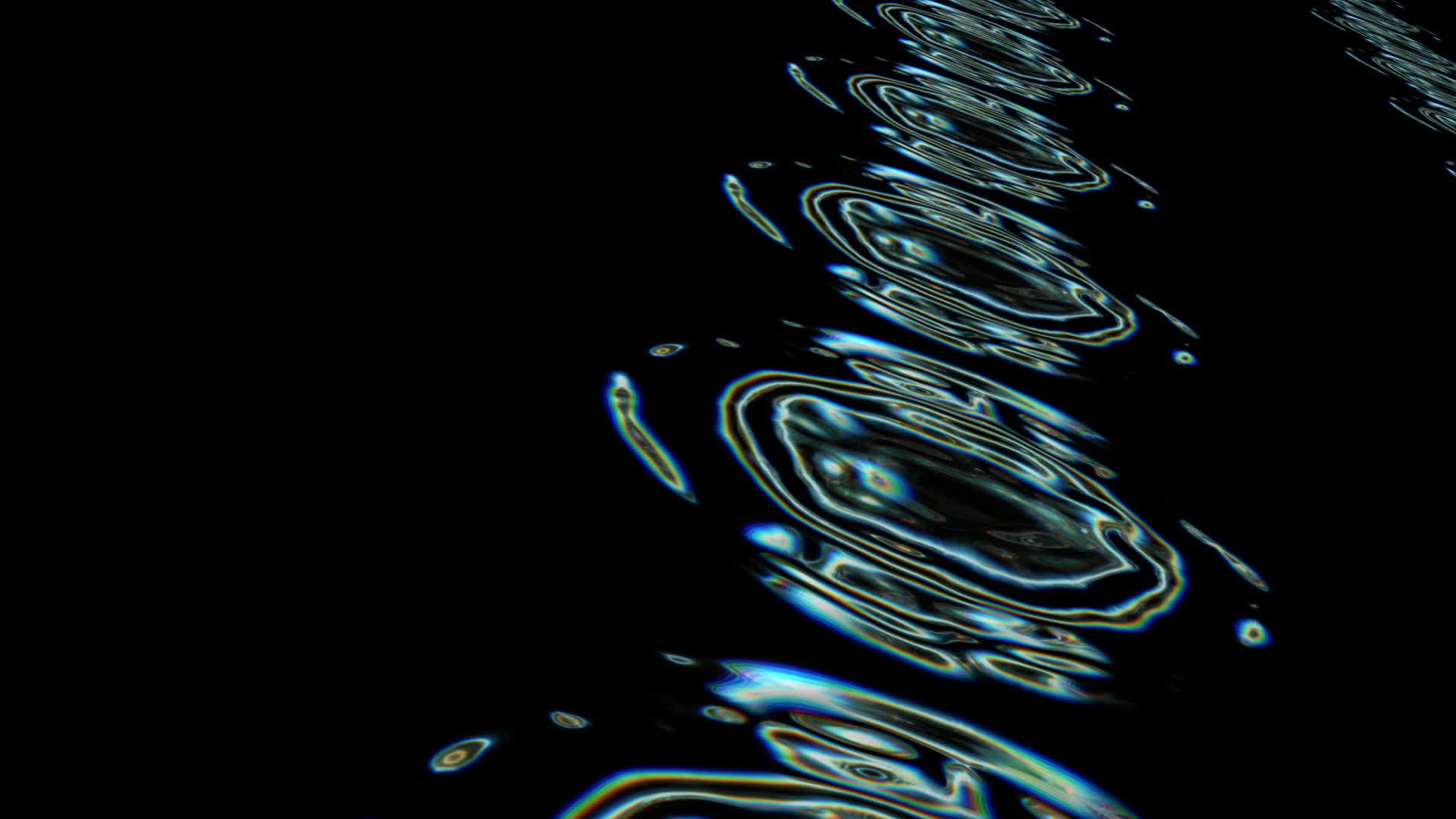 视觉中液体抽象有机形式的图示视频的预览图