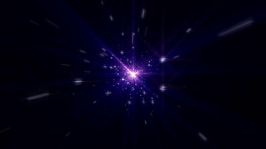 恒星在太空光下飞行视频的预览图